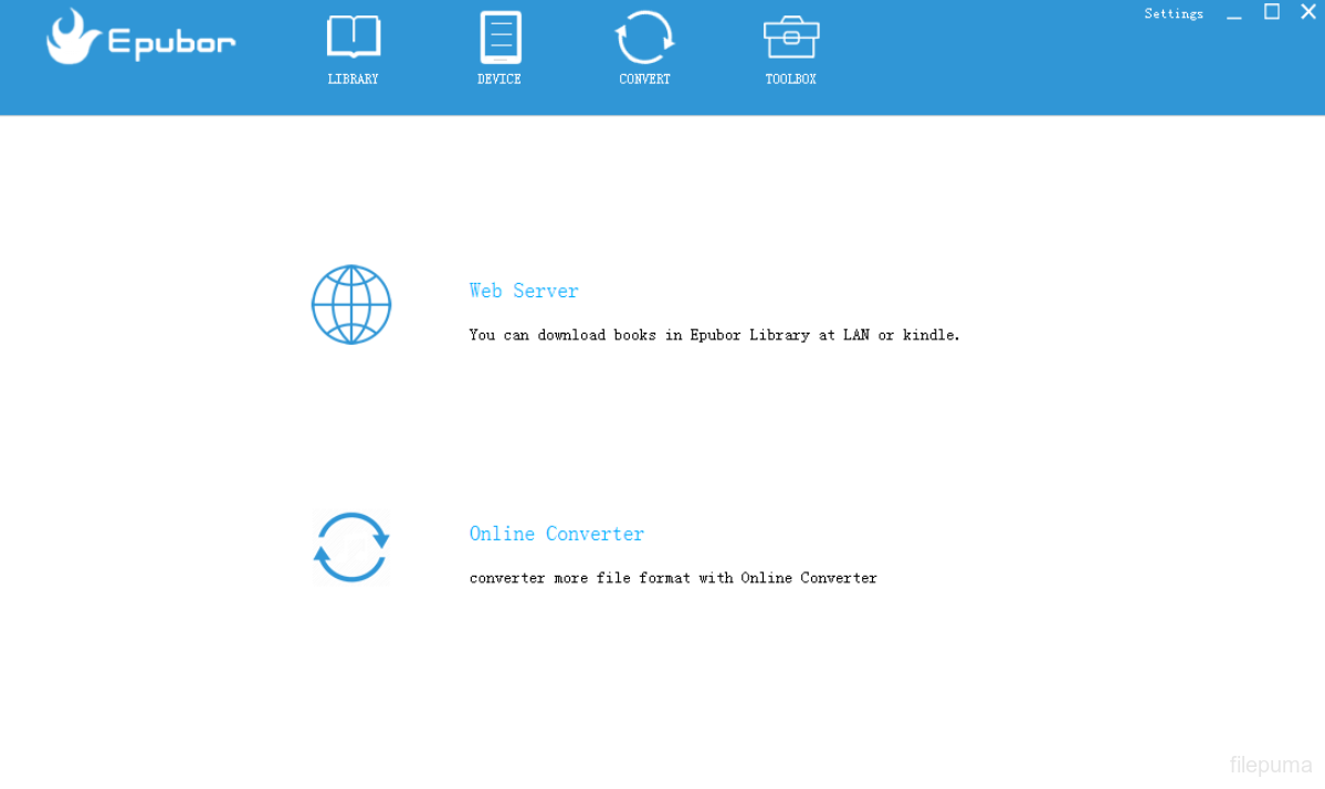 Descargar Epubor eBook Manager 2.0.12.1210 para windows - Filepuma.com