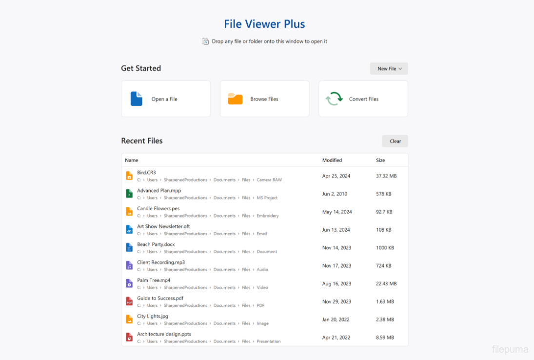 Scaricare File Viewer Plus 5.3.1 per windows - Filepuma.com