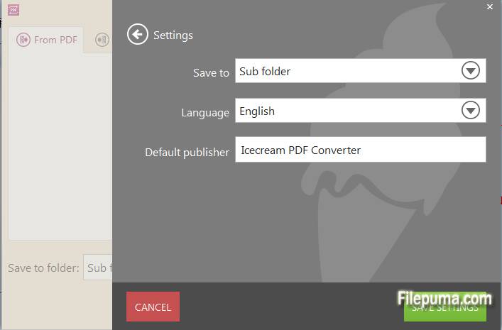 icecream pdf converter