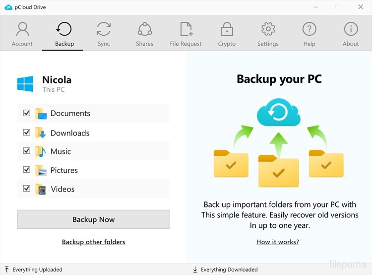 pCloud Drive (32bit) 4.1.10 Screen Photos 5