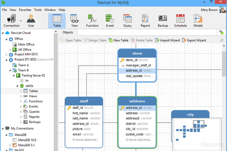 Tải xuống Navicat for MySQL 17.3.0 cho windows - Filepuma.com