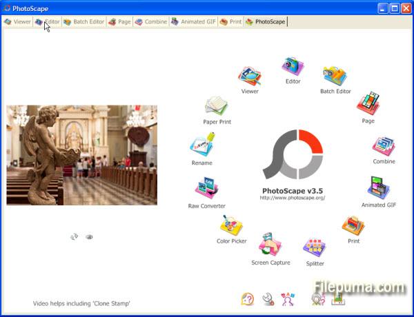 Baixar PhotoScape 3.7 para windows - Filepuma.com