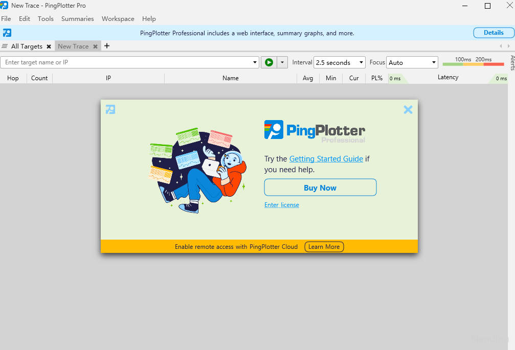 Download PingPlotter 5.25.3 for windows - Filepuma.com