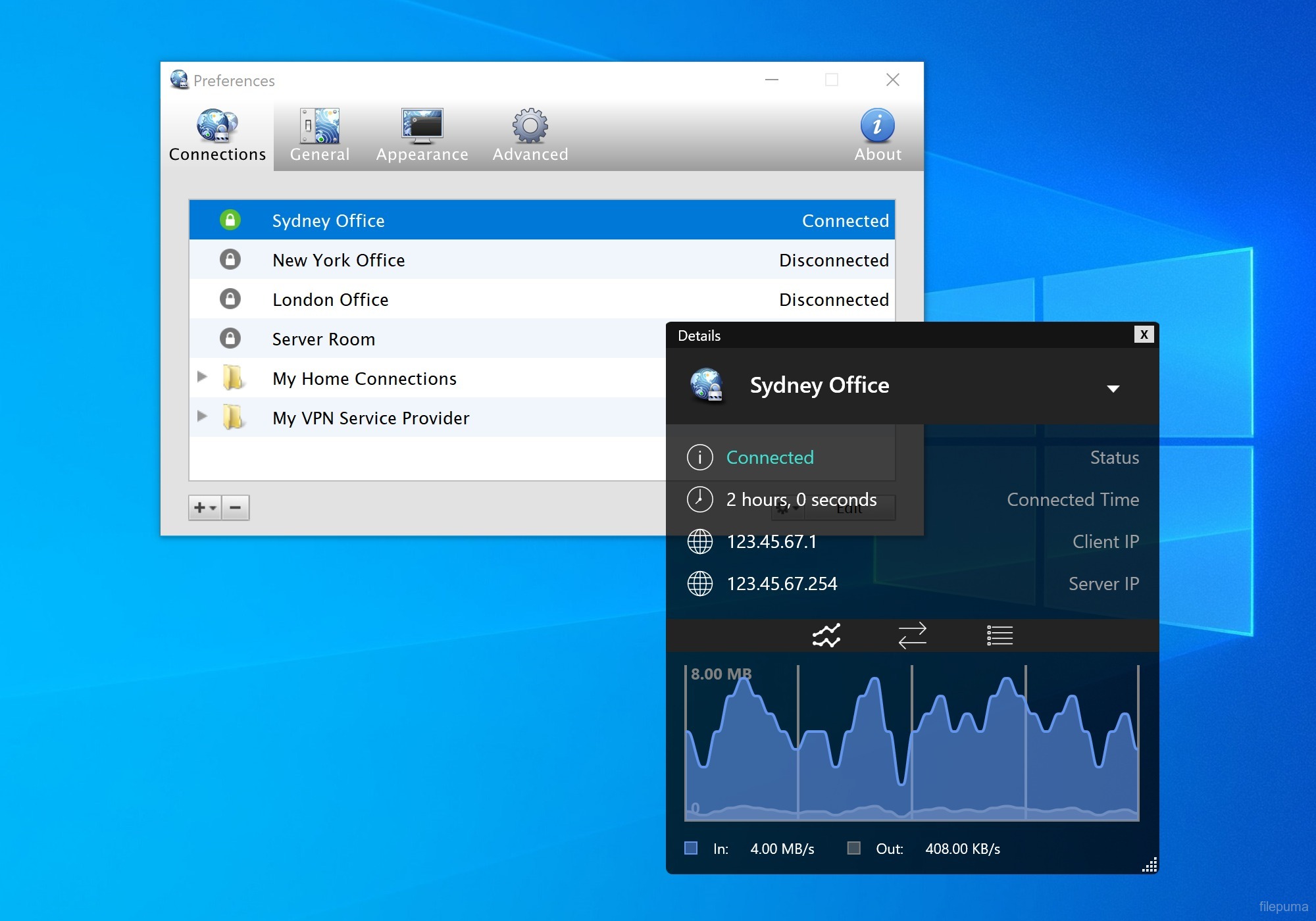 Download Viscosity 1.11.4 for windows - Filepuma.com