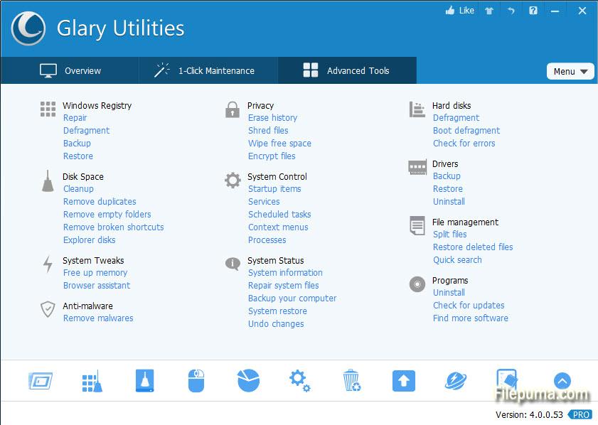 Glary Utilities Pro 5.208.0.237 download the last version for android