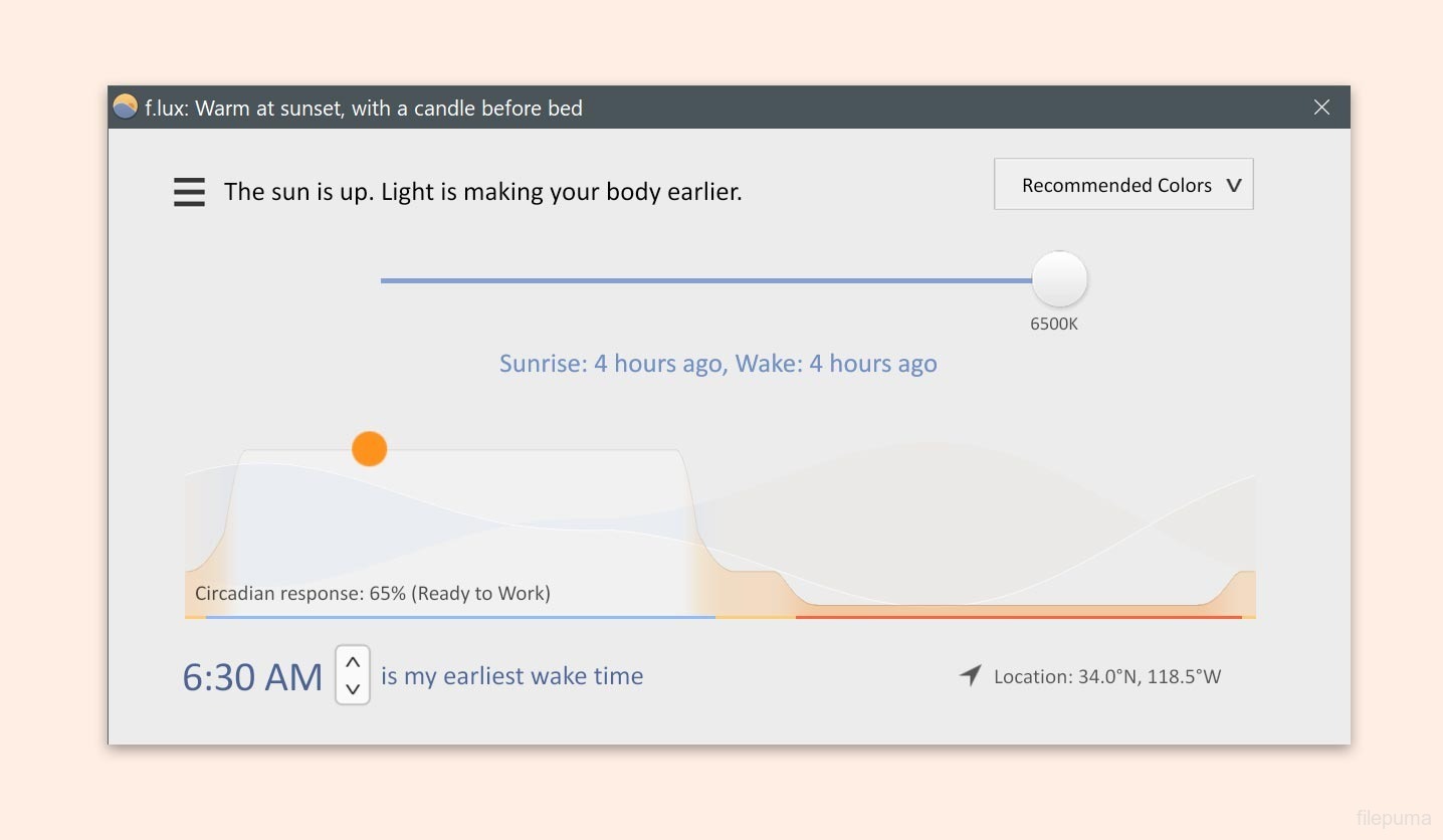 f.lux 4.134 Screen Grabs 1