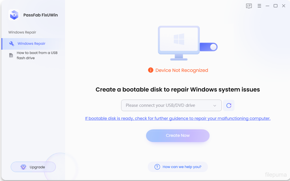 PassFab FixUWin 1.4.4 Screen Views 3