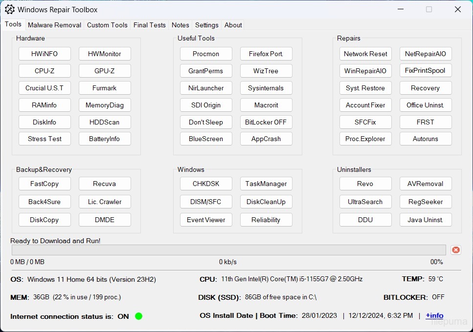 Download windows repair toolbox 3 0 4 5 for windows filepuma
