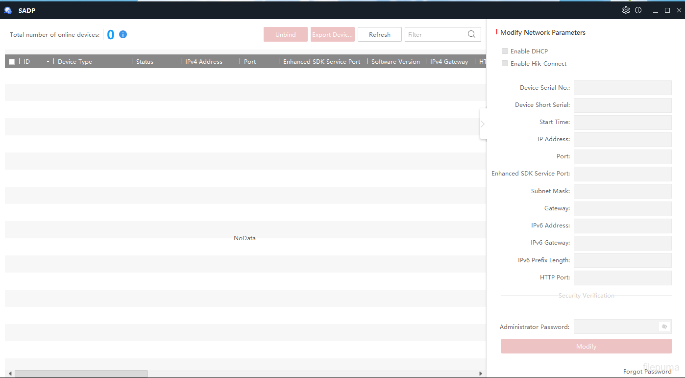 Download Hikvision SADP 3.1.4.4 for windows - Filepuma.com