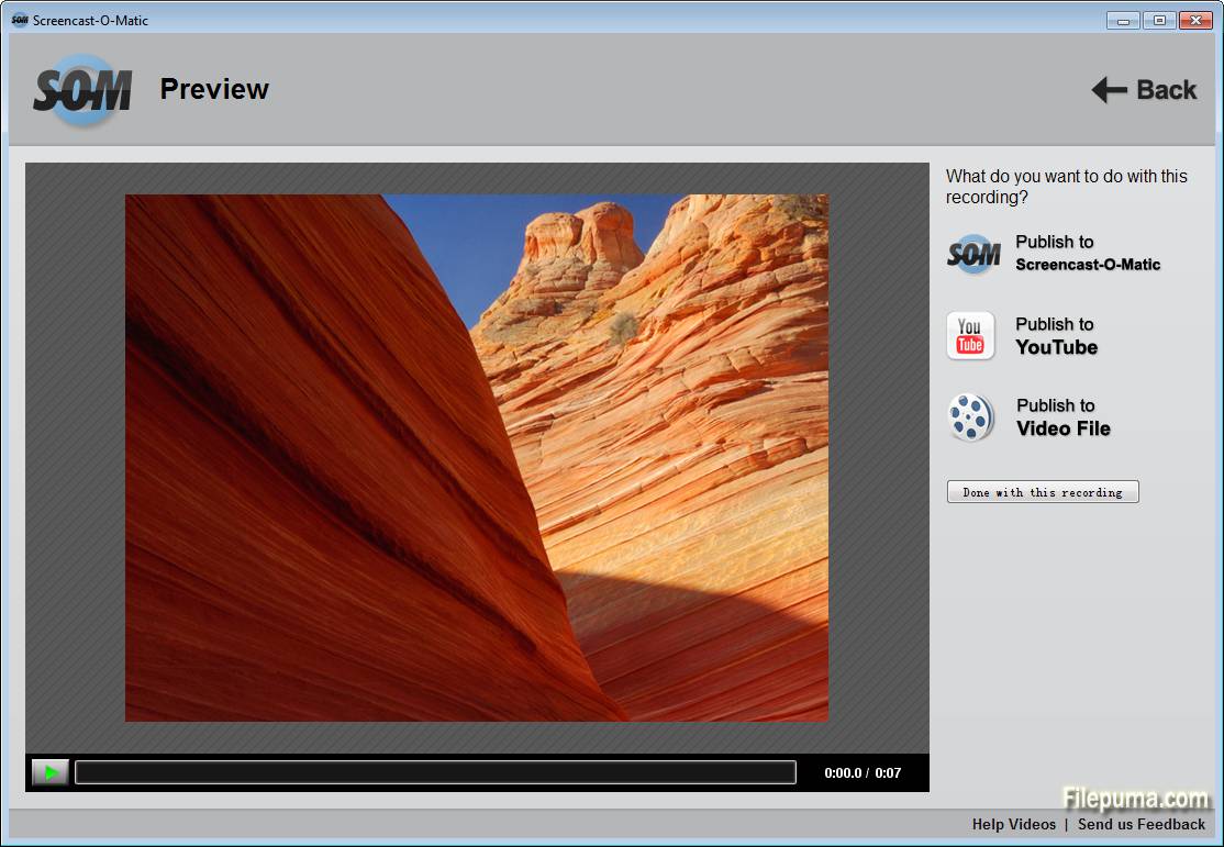 Download Screencast-O-Matic 2.0 For Windows - Filepuma.Com